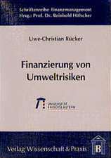 Finanzierung von Umweltrisiken