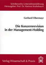 Die Konzernrevision in der Management-Holding