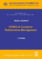 CFROI of Customer Relationship Management.