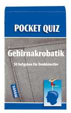 Pocket Quiz Gehirnakrobatik