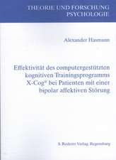 Effektivität des computergestützten kognitiven Trainingsprogramms X-Cog bei Patienten mit einer bipolar affektiven Störung