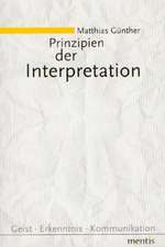 Prinzipien der Interpretation