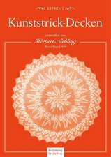 Kunststrick-Decken, entworfen von Herbert Niebling