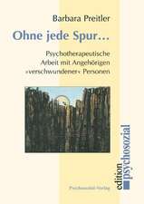 Preitler, B: Ohne jede Spur