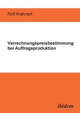 Krahnert, R: Verrechnungspreisbestimmung bei Auftragsprodukt