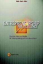 Entrepreneurship par Excellence