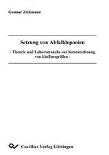 Setzung von Abfalldeponien