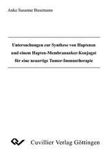 Untersuchungen zur Synthese von Hapten-Membrananker-Konjugat für eineneuartige Tumor-Immuntherapie