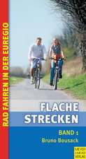 Rad fahren auf flachen Strecken der Euregio 1