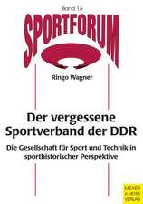 Der vergessene Sportverband der DDR