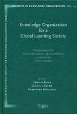 Knowledge Organization for a Global Learning Society