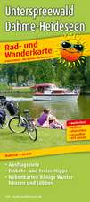 Rad- und Wanderkarte Unterspreewald - Dahme-Heideseen 1 : 50 000