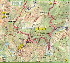 Saar-Hunsrück-Steig 2. Idar-Oberstein - Boppard Wanderkarte 1 : 25 000