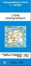 Untergriesbach 1 : 50 000