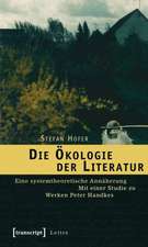 Die Ökologie der Literatur