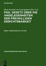 Einleitung; §§ 1-34 FGG