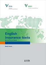 English insurance texts