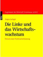 Die Linke und das Wirtschaftswachstum