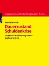 Dauerzustand Schuldenkrise