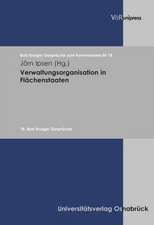 Verwaltungsorganisation in Flachenstaaten: 18. Bad Iburger Gesprache