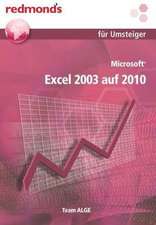 Microsoft Excel 2003 auf 2010