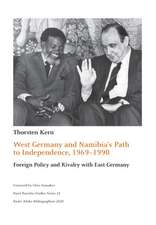 West Germany and Namibia's Path to Independence, 1969-1990