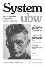 System ubw III/ 2. Becketts Traurigkeit / Das Peinlichkeitsgefühl und sein Auftreten als Widerstand / Ratschläge in der Analyse