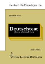 Deutschtest wissen, können, lernen