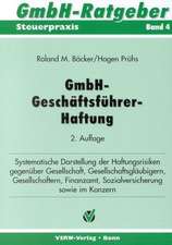 GmbH-Geschäftsführer-Haftung