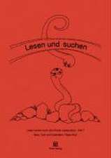 Lesen lernen nach dem Kieler Leseaufbau / Lesen und suchen. Heft 7. Druckschrift