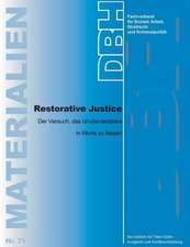 Restorative Justice