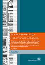 Immobilienwerbung - sicher vor Abmahnungen