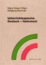 Unterrichtssprache Deutsch - Italienisch