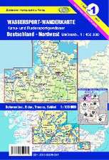 Wassersportkarte Blatt 1 Nordwest 1:450 000