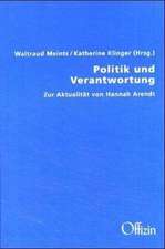 Politik und Verantwortung