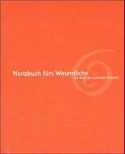 Notizbuch fürs Wesentliche