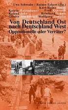 Von Deutschland Ost nach Deutschland West