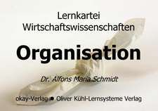 Pocket-Lernkartei Organisation. 240 Karteikarten