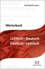 Wörterbuch Lettisch-Deutsch, Deutsch-Lettisch