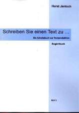 Schreiben Sie einen Text zu