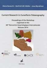 Current Research in Cuneiform Palaeography