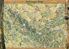 Thüringer Wald Plano Ferienkarte