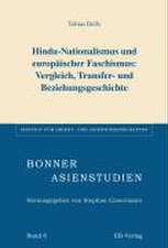 Hindu-Nationalismus und europäischer Faschismus:Vergleich, Transfer- und Beziehungsgeschichte