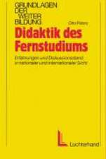 Didaktik des Fernstudiums