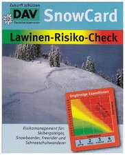 DAV SnowCard. Lawinen-Risiko-Check