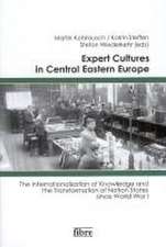 Expert Cultures in Central Eastern Europe