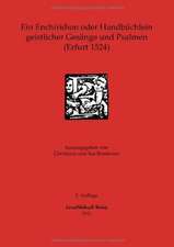 Ein Enchiridion oder Handbüchlein geistlicher Gesänge und Psalmen (Erfurt 1524)