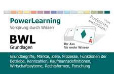 Kronawitter, K: BWL Grundlagen. PowerLearning Lernkarten