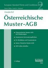 Osterreichische Muster-Agb: Unter Besonderer Berucksichtigung Des Wettbewerblichen Dialogs