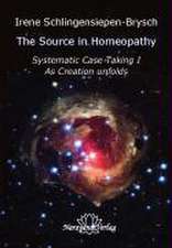 Schlingensiepen-Brysch, I: Source in Homeopathy - Systematic